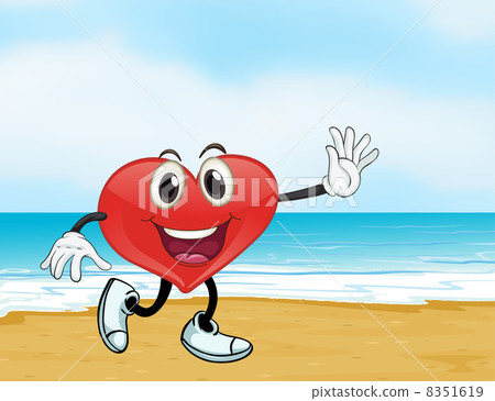 an ocean and a heart an ocean and a heart 8351619