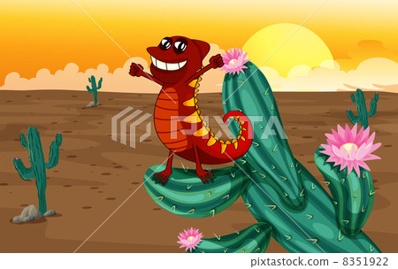 A smiling chameleon A smiling chameleon 8351922