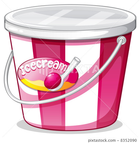 An ice cream bucket 8352090