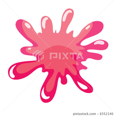 a pink color splash a pink color splash 8352140