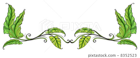 A leafy border A leafy border 8352523