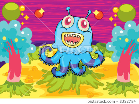 a scary monster 8352784