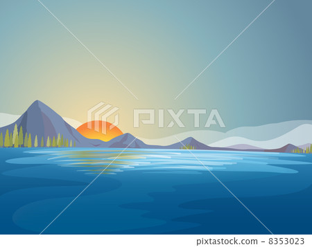 Water landscape Water landscape 8353023