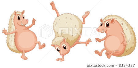 Three creatures playing Three creatures playing 8354387