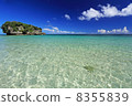 Beach in Okinawa Honjin Village 8355839
