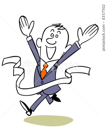 A goal businessman A goal businessman 8357502