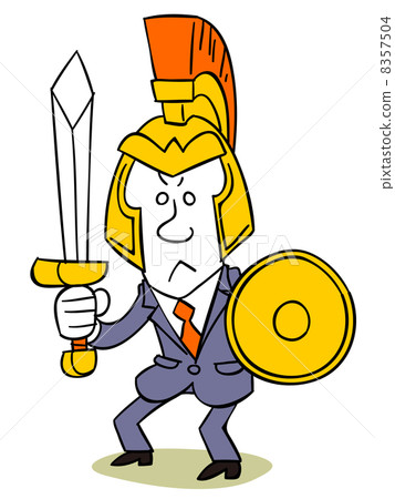 Fighting businessman Fighting businessman 8357504