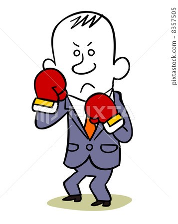 Fighting businessman Fighting businessman 8357505