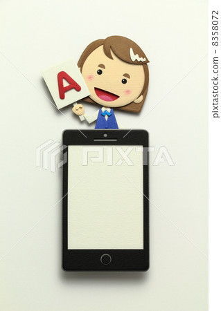 Paper craft smartphone 8358072