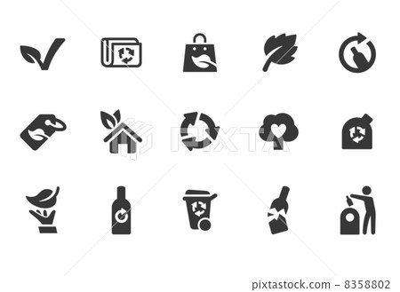 自然環境 環境 ICON-插圖素材 [8358802] - PIXTA圖庫