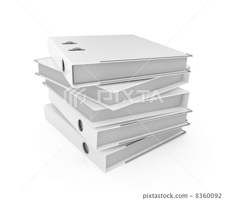 Folder stack - Stock Illustration [8360092] - PIXTA