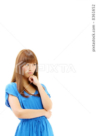 Thinking girl 8361652
