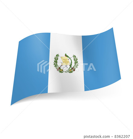 State flag of Guatemala. State flag of Guatemala. 8362207