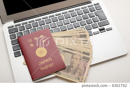 Passport and cash Passport and cash 8362782