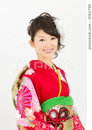長袖和服的女人 長袖和服的女人 8362790