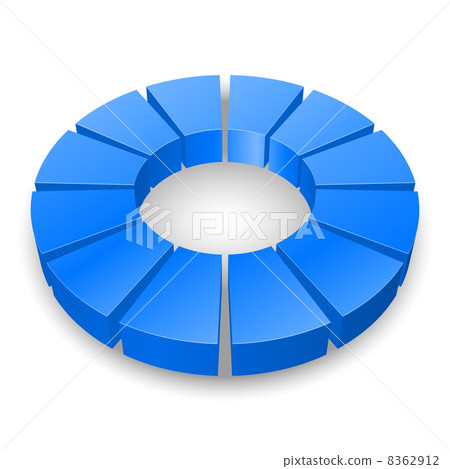 Circular diagram. 8362912