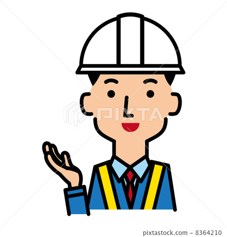 A traffic guard guard wearing a helmet A traffic guard guard wearing a helmet 8364210