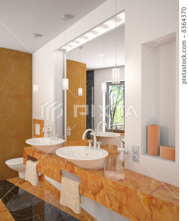 Bright washroom 8364370