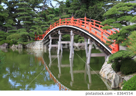 Kagawa prefecture Marugame city "Nakatsu Millenial Garden" (Marugame clan Kyogokuya's migrant daimyo garden) 8364554