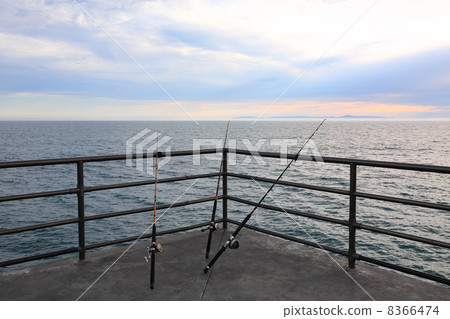 釣魚在夏天日落 釣魚在夏天日落 8366474