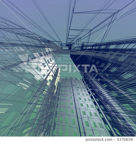 abstract modern architecture 8370656