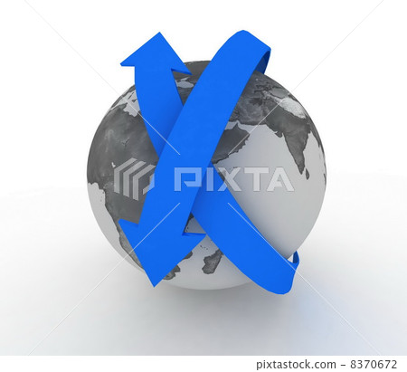 Global communication in the world 8370672