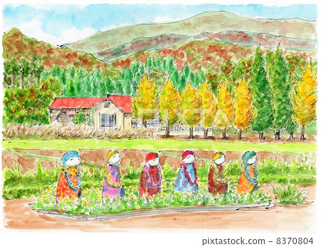 Late autumn scenery Late autumn scenery 8370804