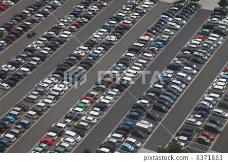 Full parking lot Full parking lot 8371883