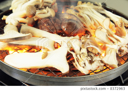 Grilled mushrooms 8372963
