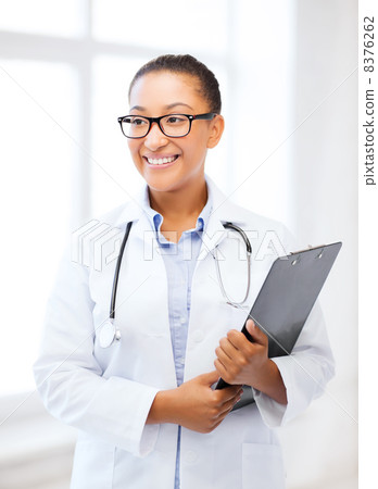 african female doctor in hospital african female doctor in hospital 8376262