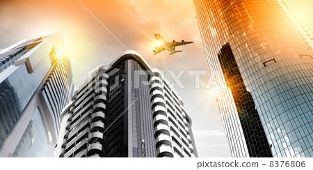 Plane in sky Plane in sky 8376806