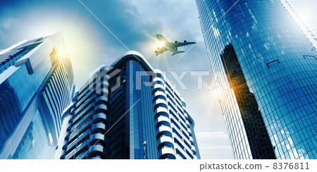 Plane in sky Plane in sky 8376811