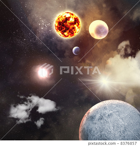 Image of planets in space Image of planets in space 8376857