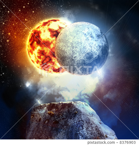 Image of planets in space 8376903