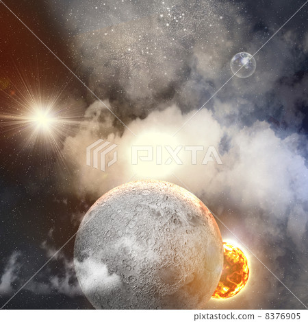 Image of planets in space 8376905