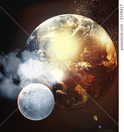 Image of planets in space 8376917