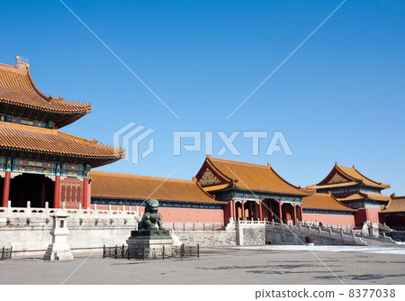 The Forbidden City view The Forbidden City view 8377038