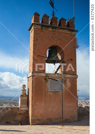 The tower of sail in Alhambra The tower of sail in Alhambra 8377420