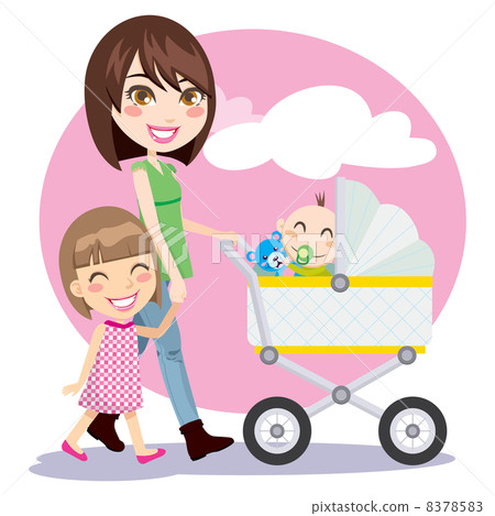 Mother Walking 8378583