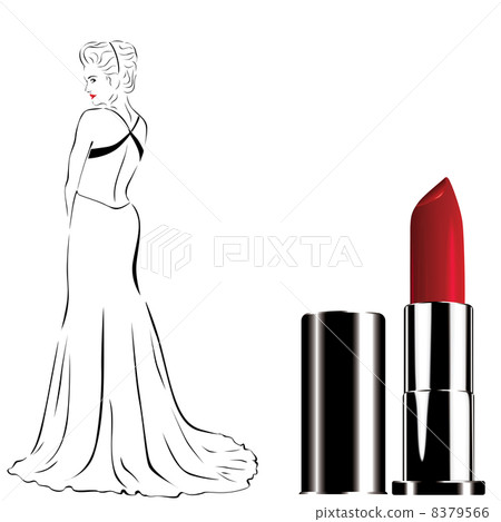 red lipstick 8379566