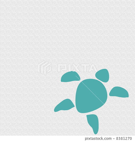 Illustration of sea turtle, Honu - Stock Illustration [8381270] - PIXTA