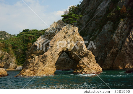 從海上看到的Senjong Matsushima 8381990