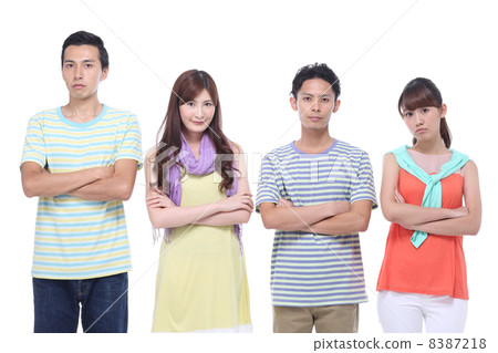 Four serious youth 8387218