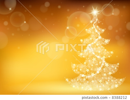 Christmas tree topic background 3 8388212