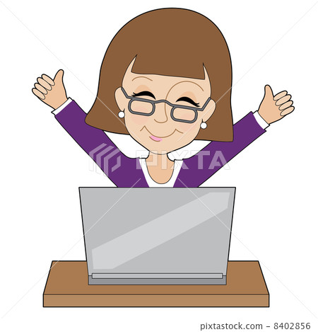 Business Lady Laptop Business Lady Laptop 8402856