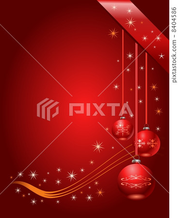 Christmas Gift page, vector 8404586