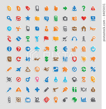 Sticker icons Sticker icons 8405031