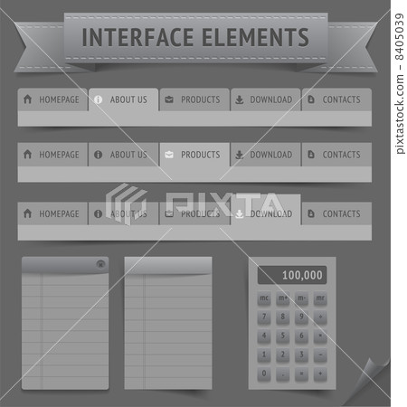 User interface elements 8405039