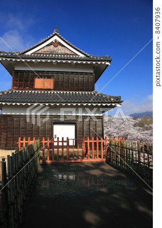 Ueda castle race in spring Spring West Ueda castle race in spring Spring West 8407936