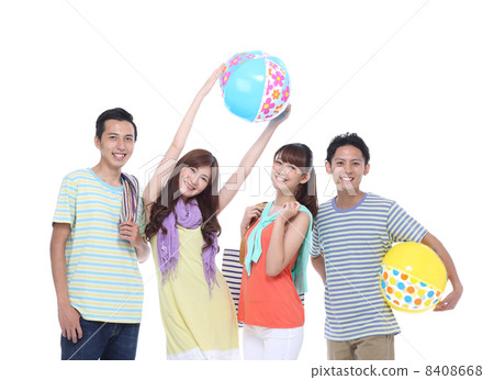 4個年輕人 4個年輕人 8408668